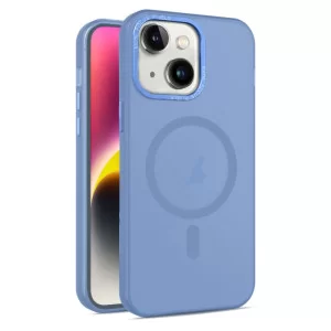 Husa Screen Geeks Matt MagSafe iPhone 14 [Sierra-Blue]